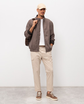 Peserico Beige cargo pants R54775T23D07945