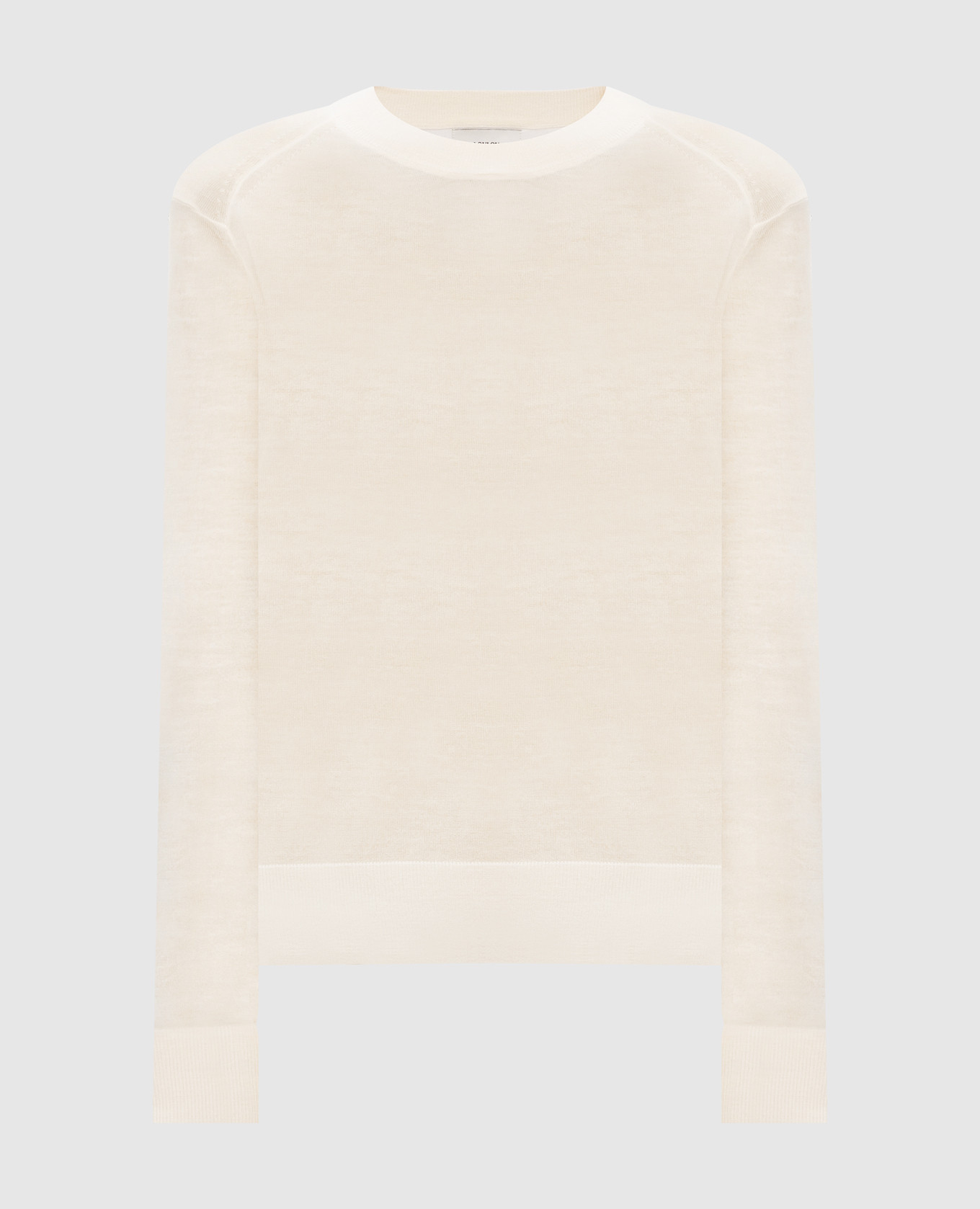 

DITTO ivory cashmere jumper Loulou de Saison, Beige