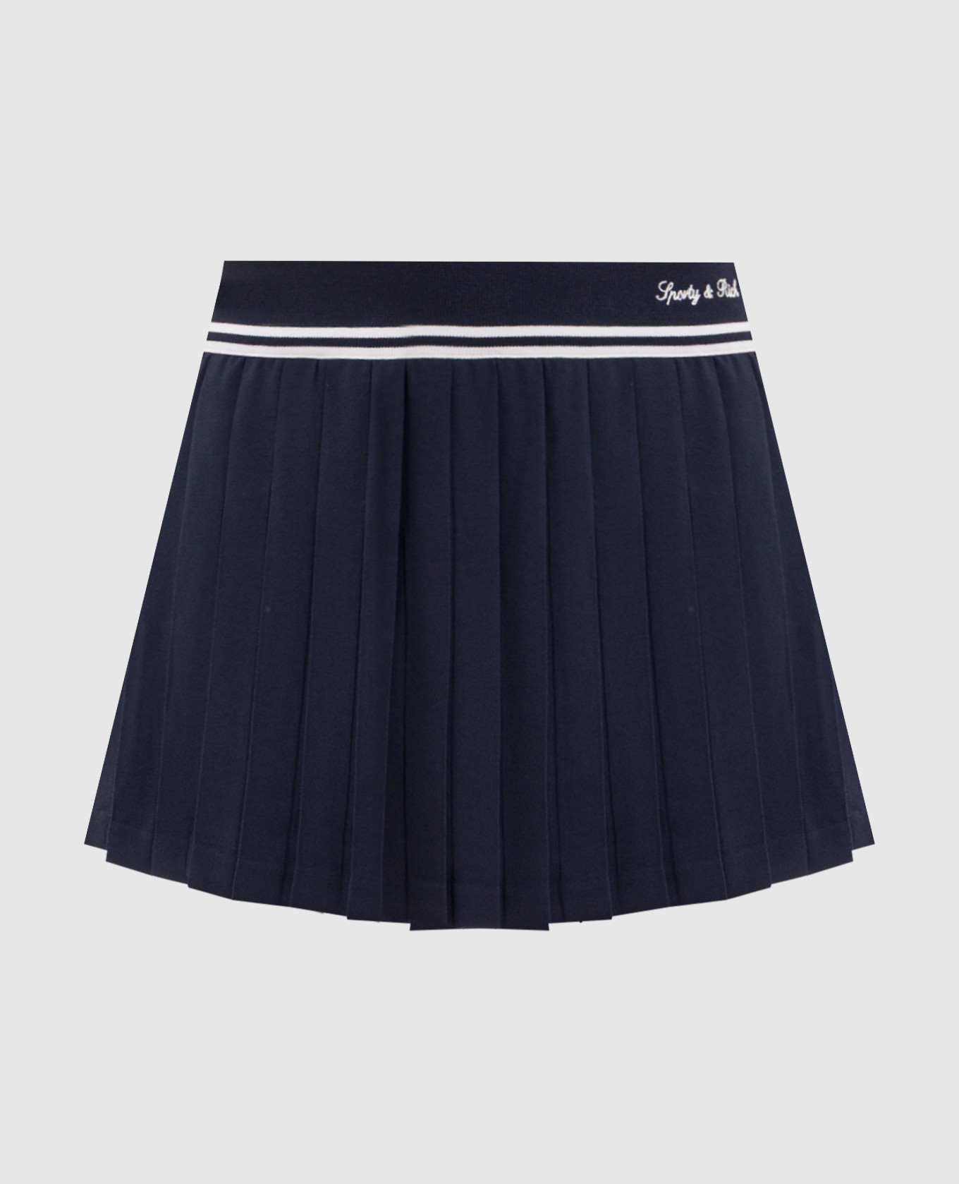 Blue pleated skirt Abigail
