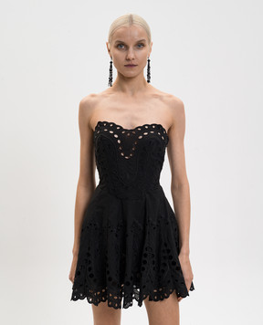 Charo Ruiz Black Bail mini dress 263601
