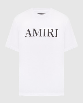 AMIRI White T-shirt with logo print AMJYTE1073