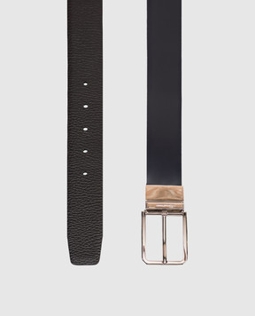 Santoni Reversible leather belt CM35VS003C24E2LB