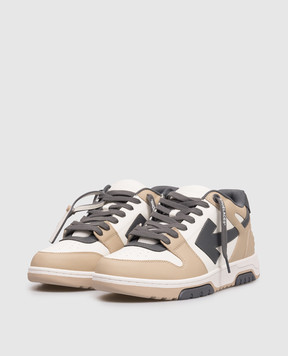 Off-White Out Of Office leather sneakers OMIA189S26LEA003