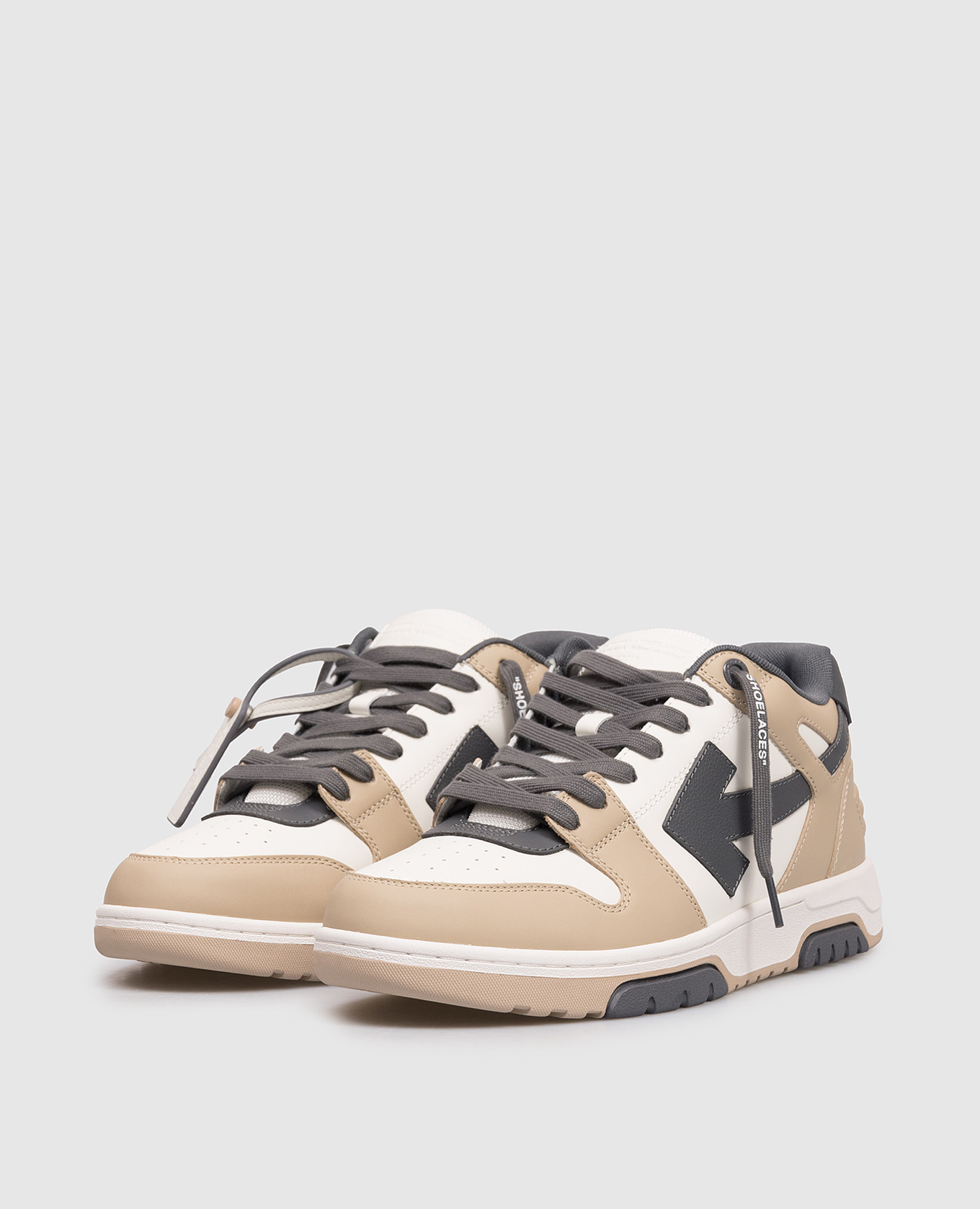 

Out Of Office leather sneakers Off-White, Beige