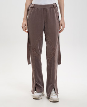 The Attico Brown sweatpants 260WCP00292JJF006AA