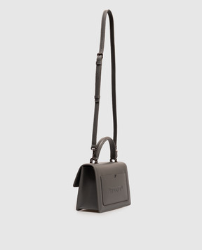Off-White Jitney 1.4 Grey Leather Bag OWWNP03F26LT01