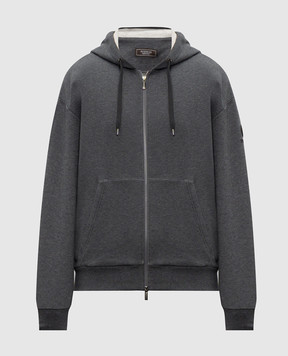 Peserico Grey insulated sports jacket R57009J0DK00088