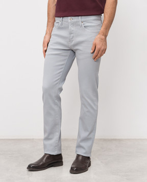 Tom Ford Blue jeans with logo patch DPH001DMC107