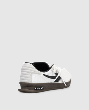 Off-White End Of Play white combination sneakers with contrasting logo OWIA28NS26FAB001