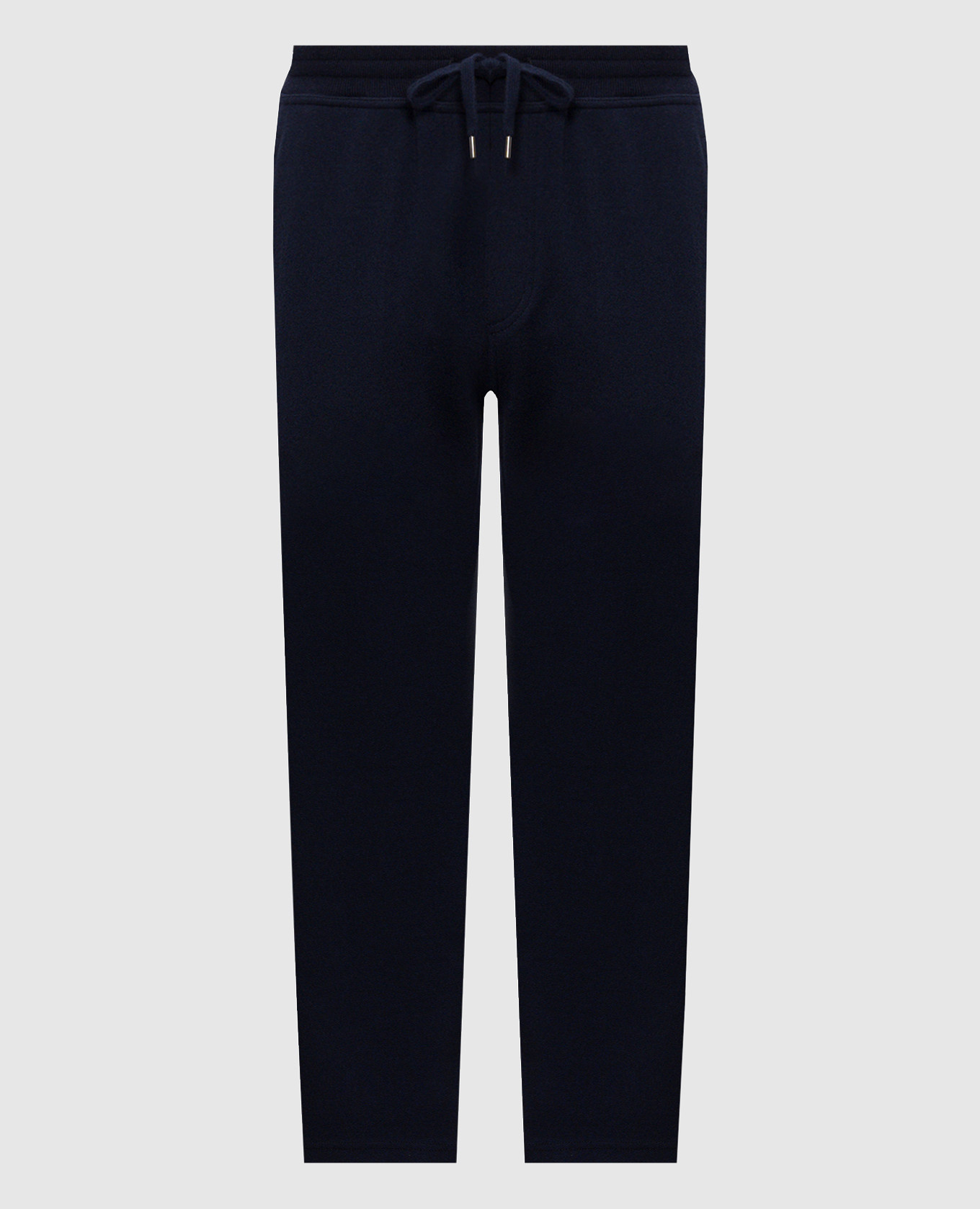 Blue cashmere sweatpants
