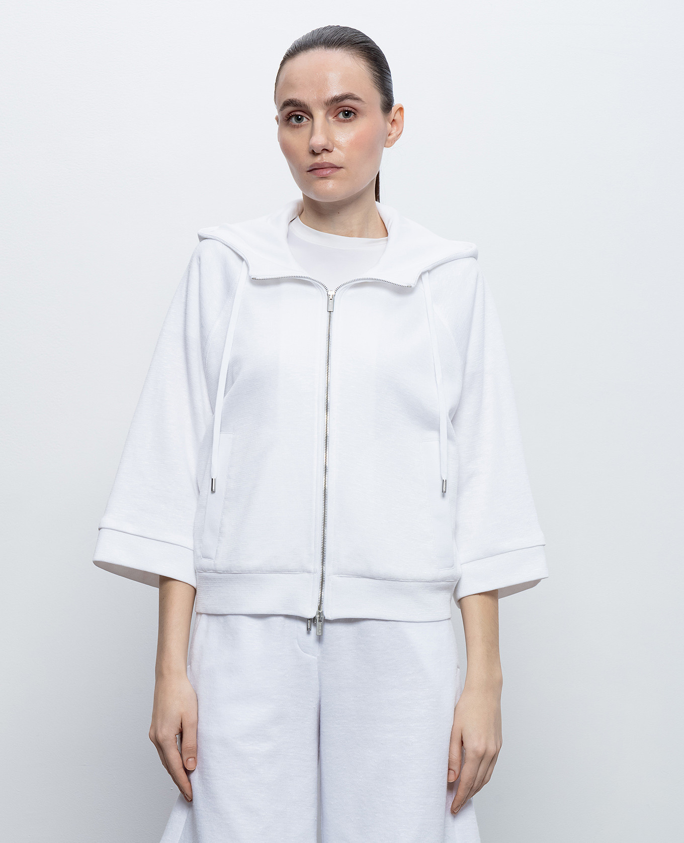 

White linen sports jacket Peserico