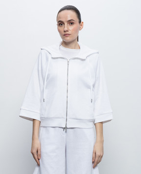 Peserico White linen sports jacket S12080J006149