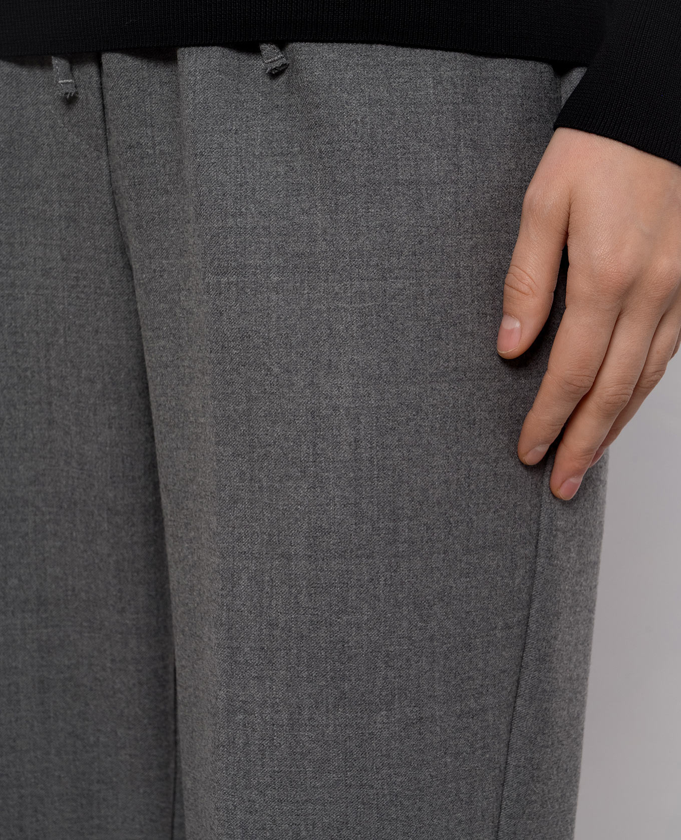 Gray wool pants Ballantyne 5