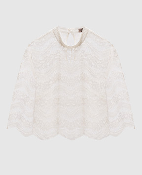 Twinset Ivory lace top 261TP2900