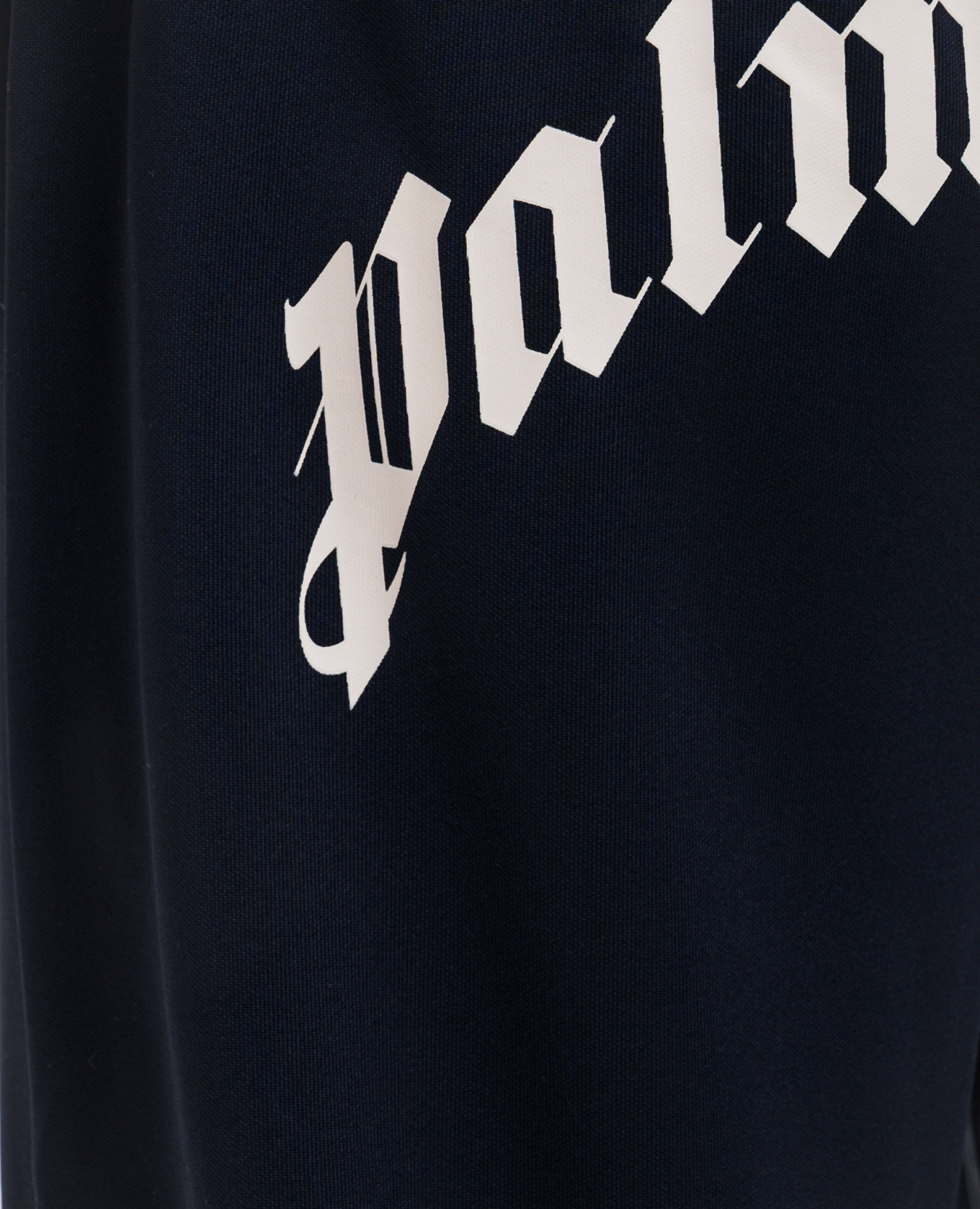Blue sweatpants with logo print Palm Angels 5
