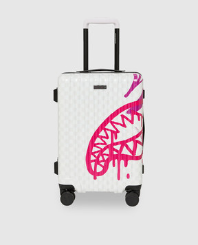 Sprayground White suitcase CRASH GRAFF TURBO 910CL315NSZ