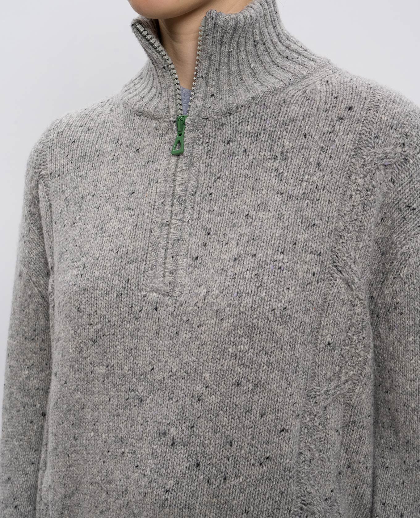 

Gray sweater with wool Ballantyne, Grey