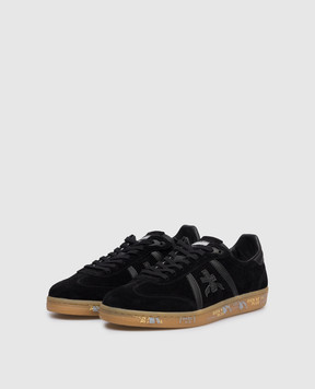 Premiata Bonnie black suede sneakers BONNIE