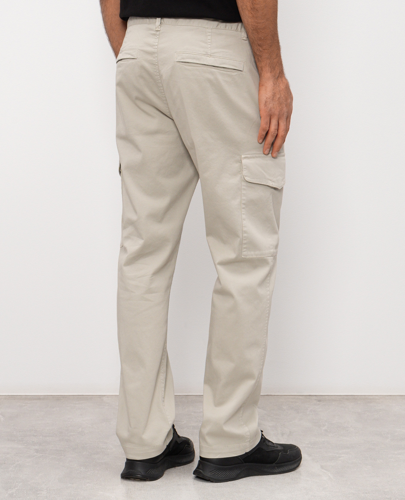 

Gray cargo pants with patch Stone Island, Grey