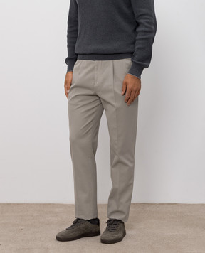 Brunello Cucinelli Gray pants M252DE1450