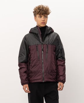 C.P. Company Metropolis Burgundy jacket with a print LOW023A110467V