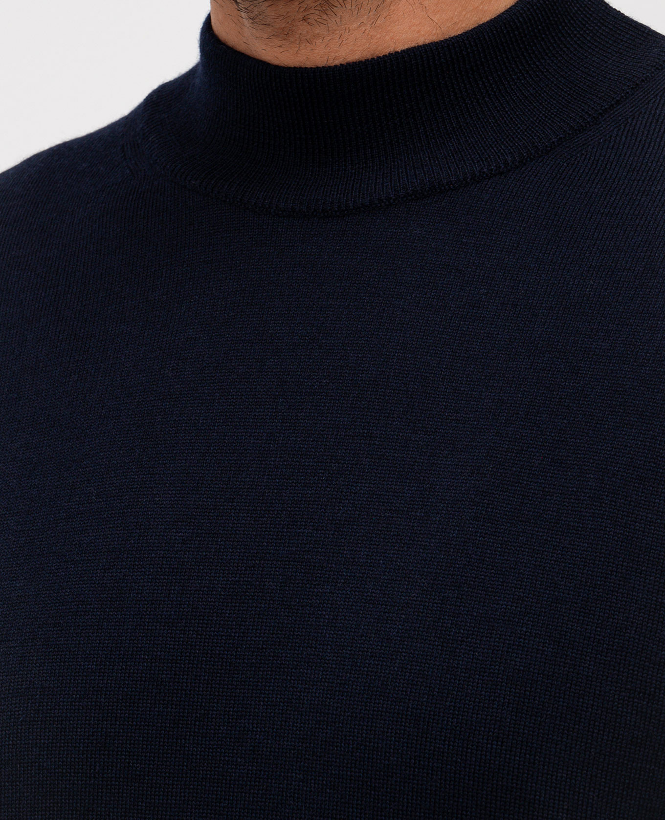 

Blue merino wool sweater Cashmere&Whiskey