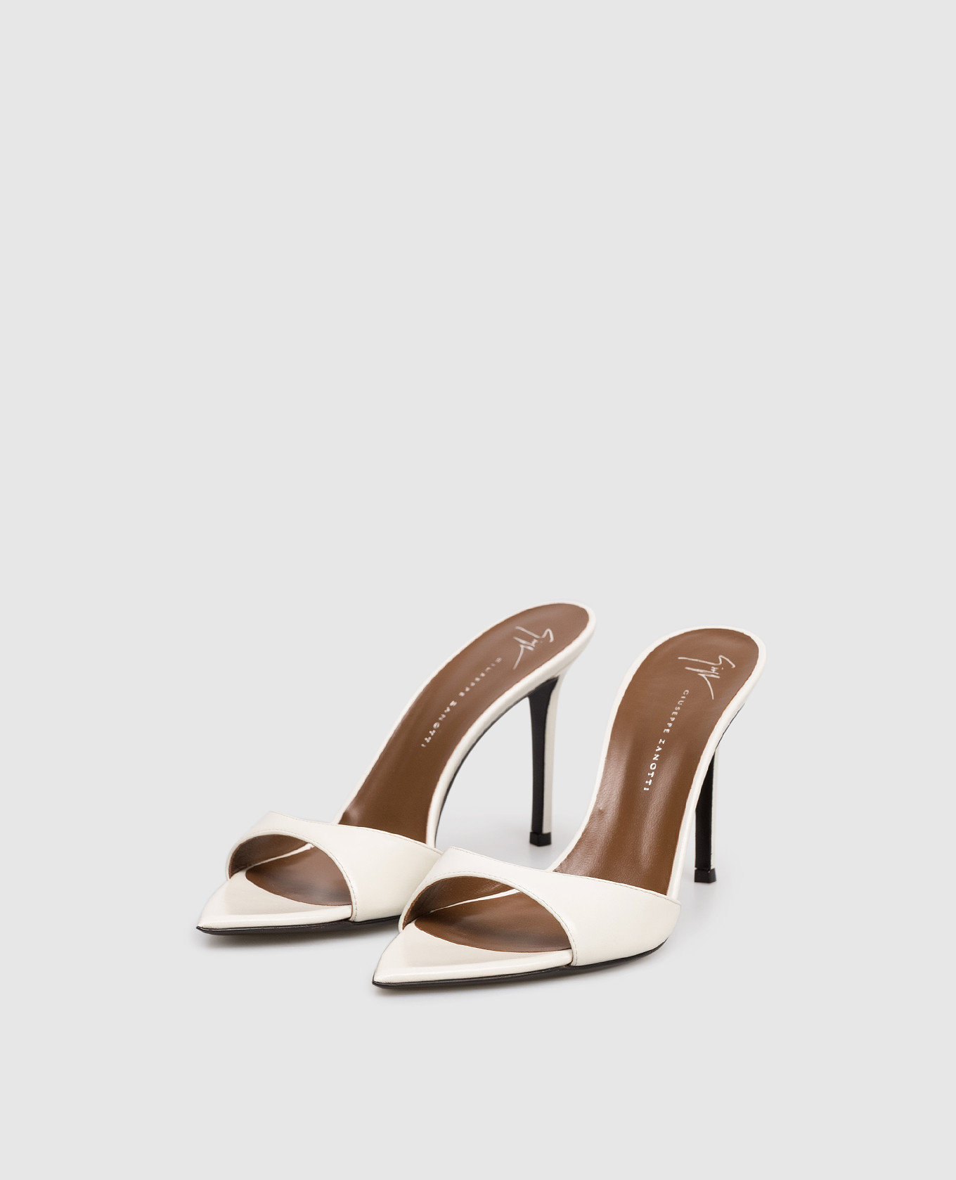

Intrigo white leather mules Giuseppe Zanotti