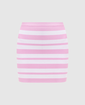 Herve Leger Pink Spotlight mini skirt 46HLFT2571187