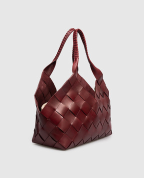 Dragon Burgundy leather bag Castello DGS68111