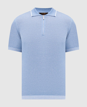 MooRER COTY blue polo COTYVCR