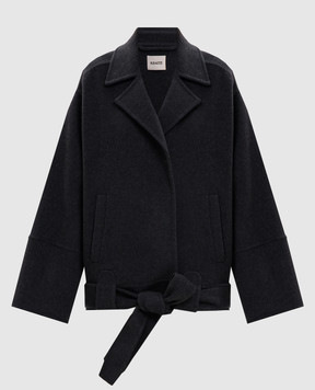 Khaite Alder gray wool coat 6239547