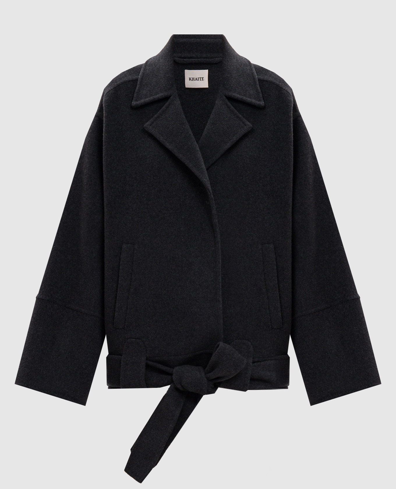 Alder gray wool coat Khaite