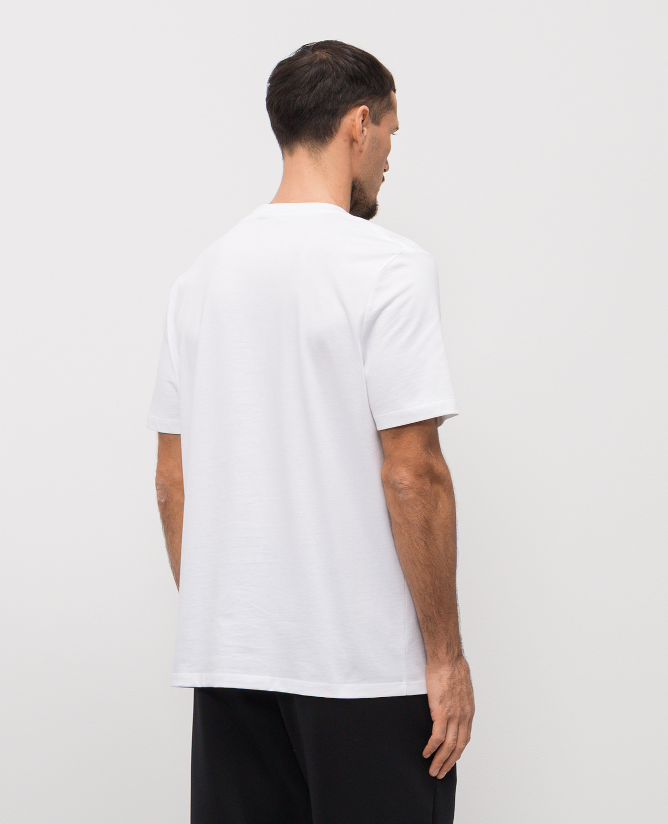 

White T-shirt with logo Balmain