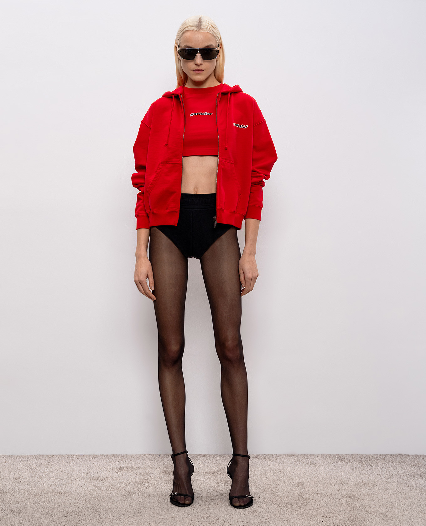 

Red sports jacket with print Vetements