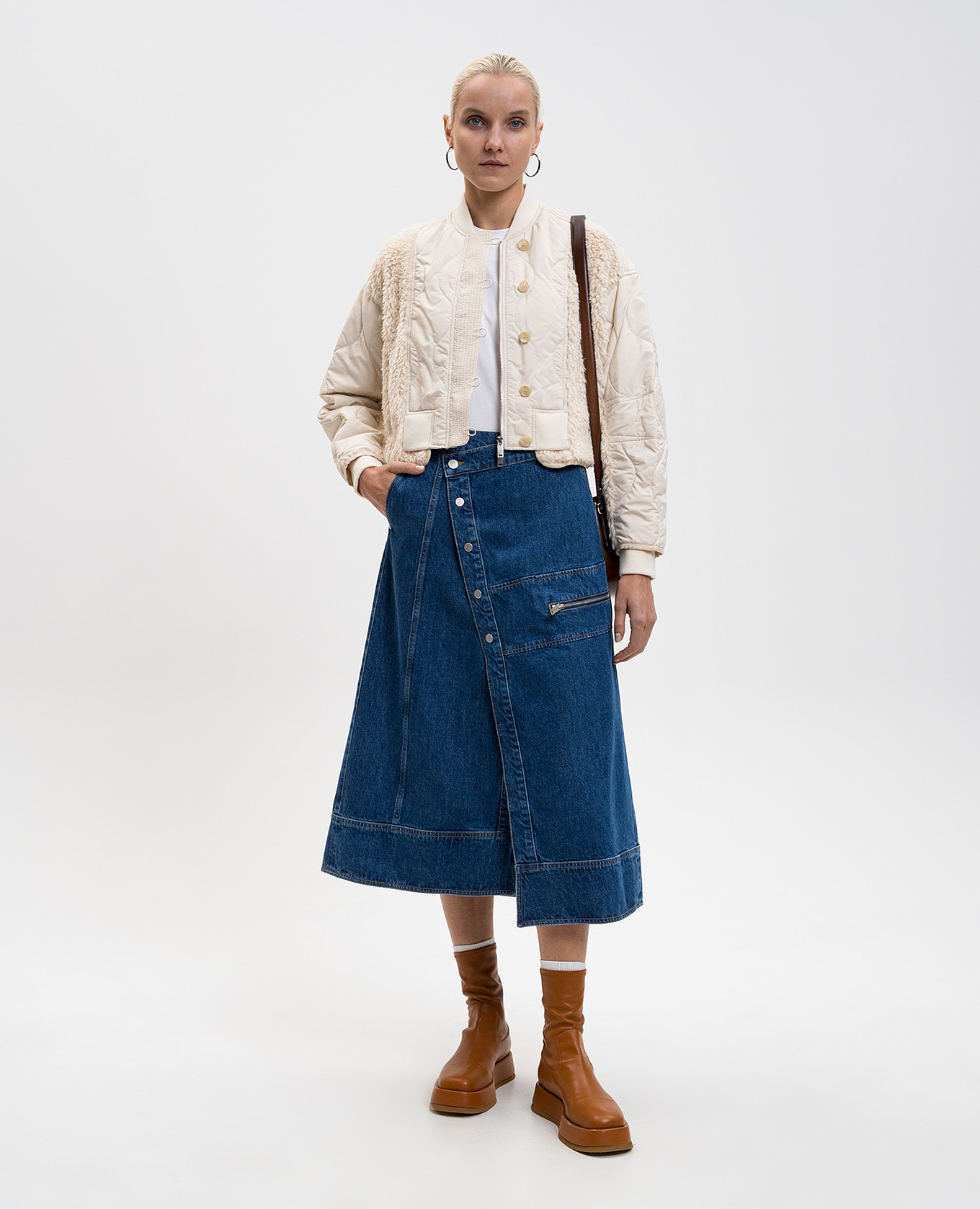 

Beige cropped jacket 3.1 Phillip Lim