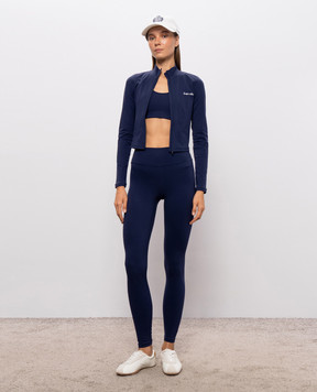 Sporty & Rich Freya blue sports jacket TO01885326BL106