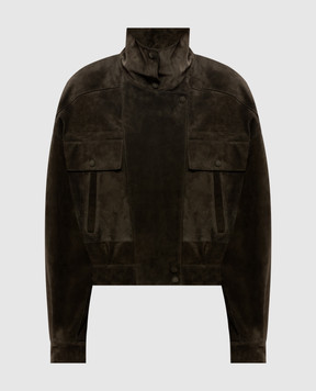 Saint Laurent Green suede jacket 785562YC2AY