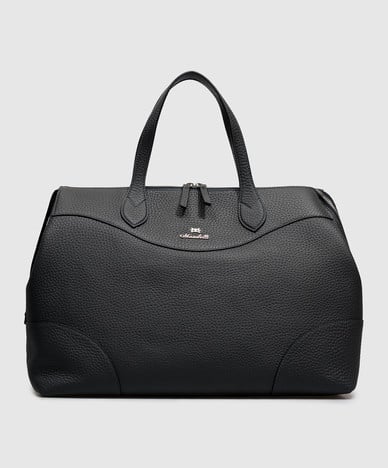 Sac de voyage en cuir bleu