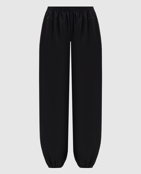 Loulou de Saison ALMAYA black silk pants ALMAYA
