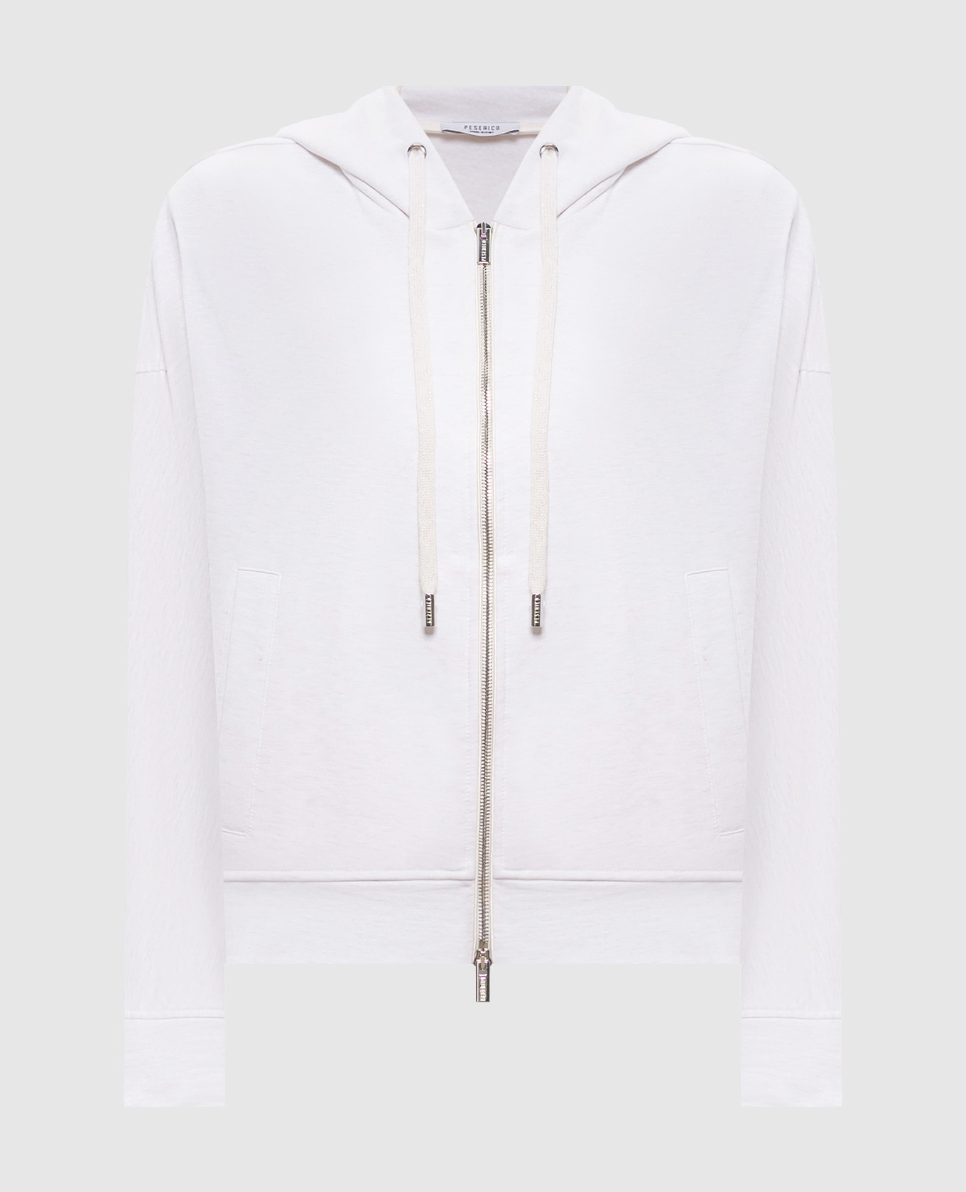 White melange sports jacket