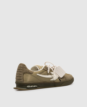 Off-White End Of Play khaki combo sneakers OF05761310