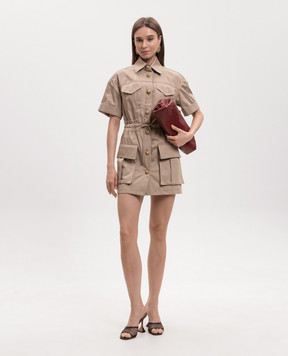 Balmain Beige dress GF0R7480CG65
