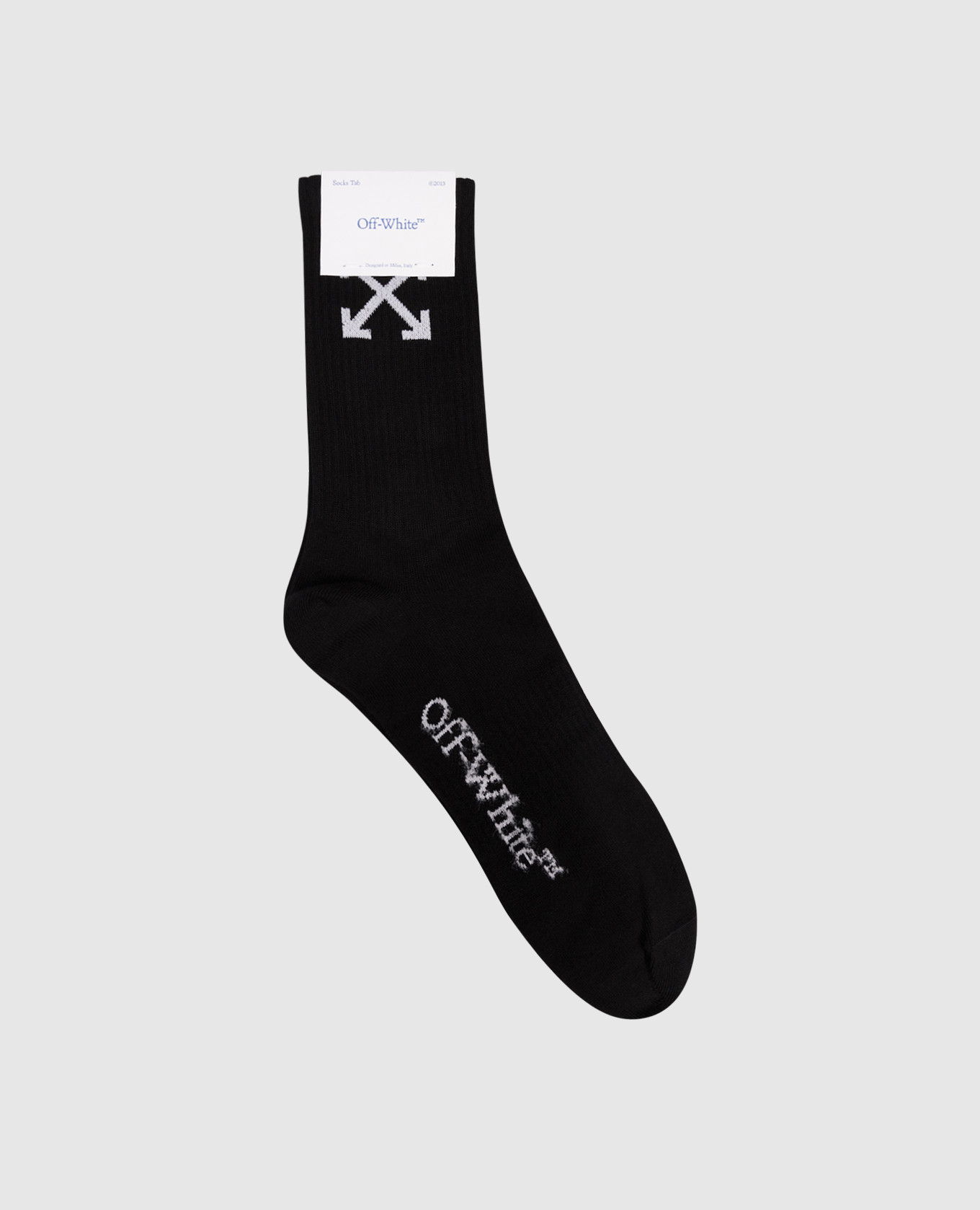 

Black socks with Arrow logo Off-White