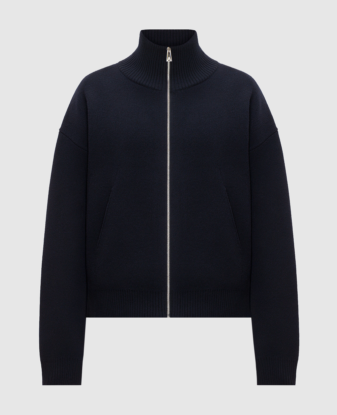 Blue Core Cardigan with Wool Axel Arigato