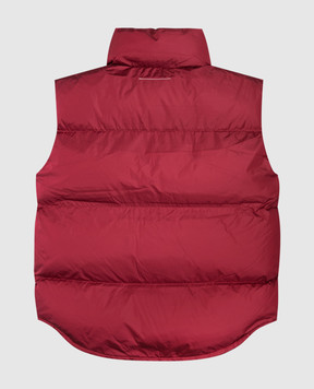 Maison Margiela MM6 Children's burgundy vest M61092MM08B