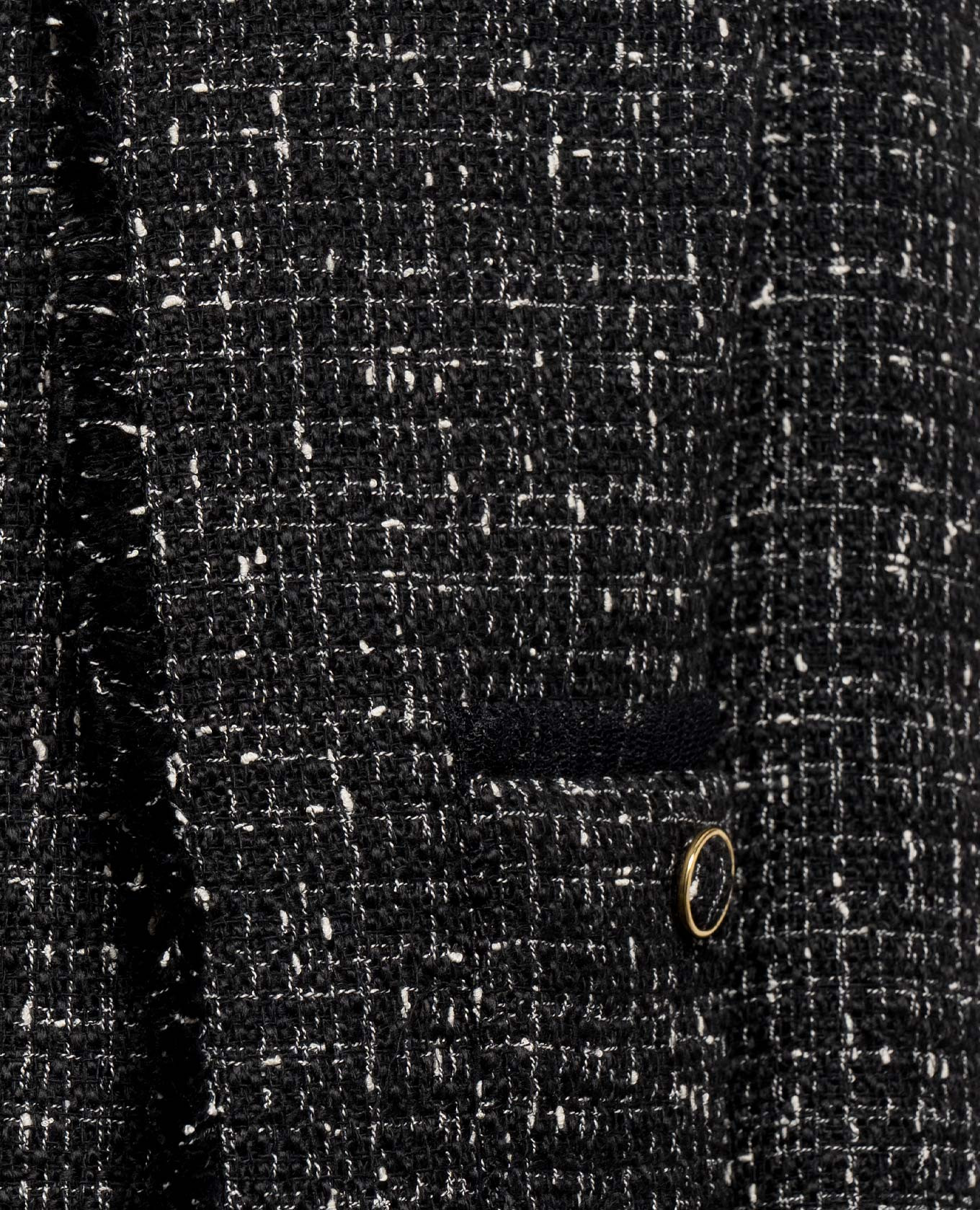 Black tweed jacket Twinset 5