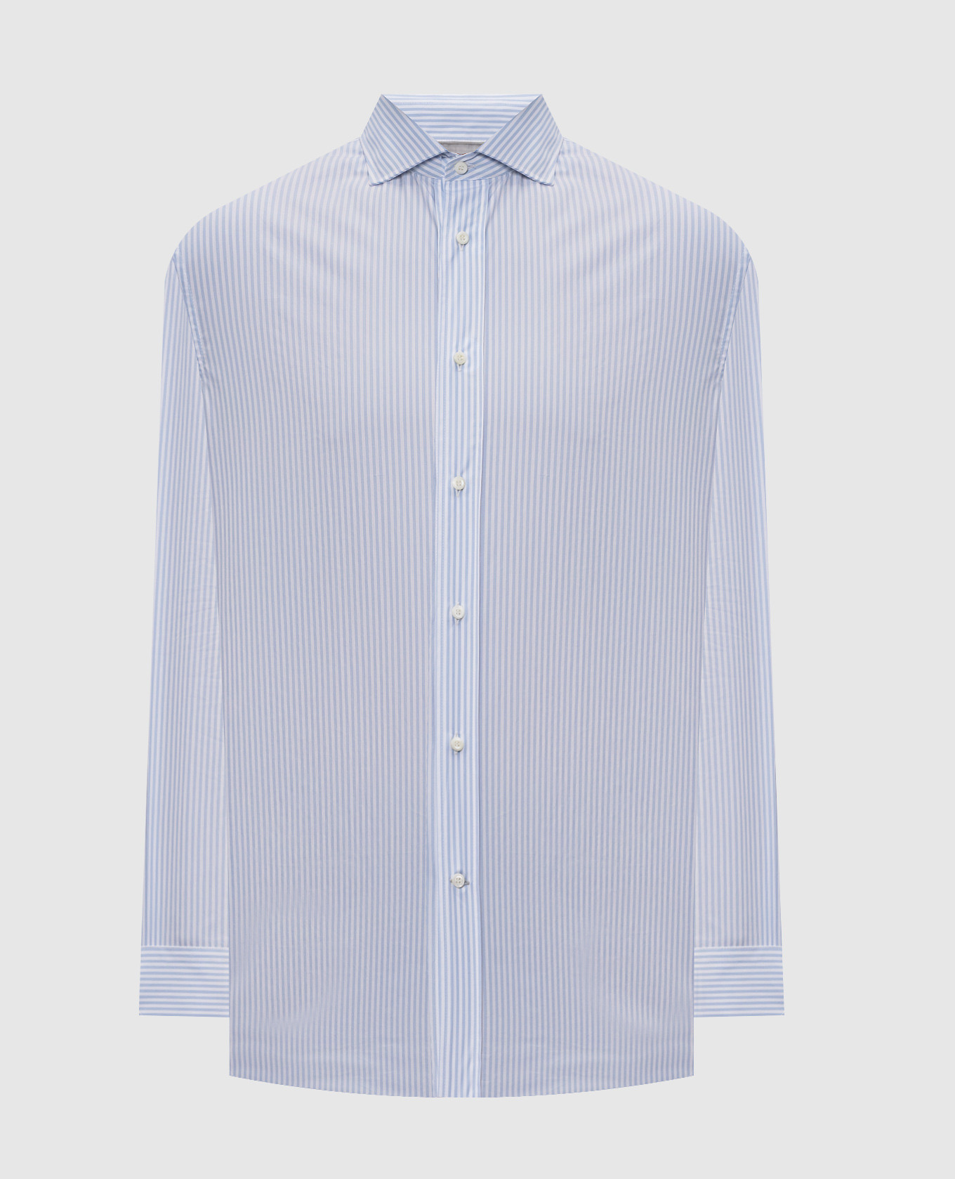 Blue striped shirt