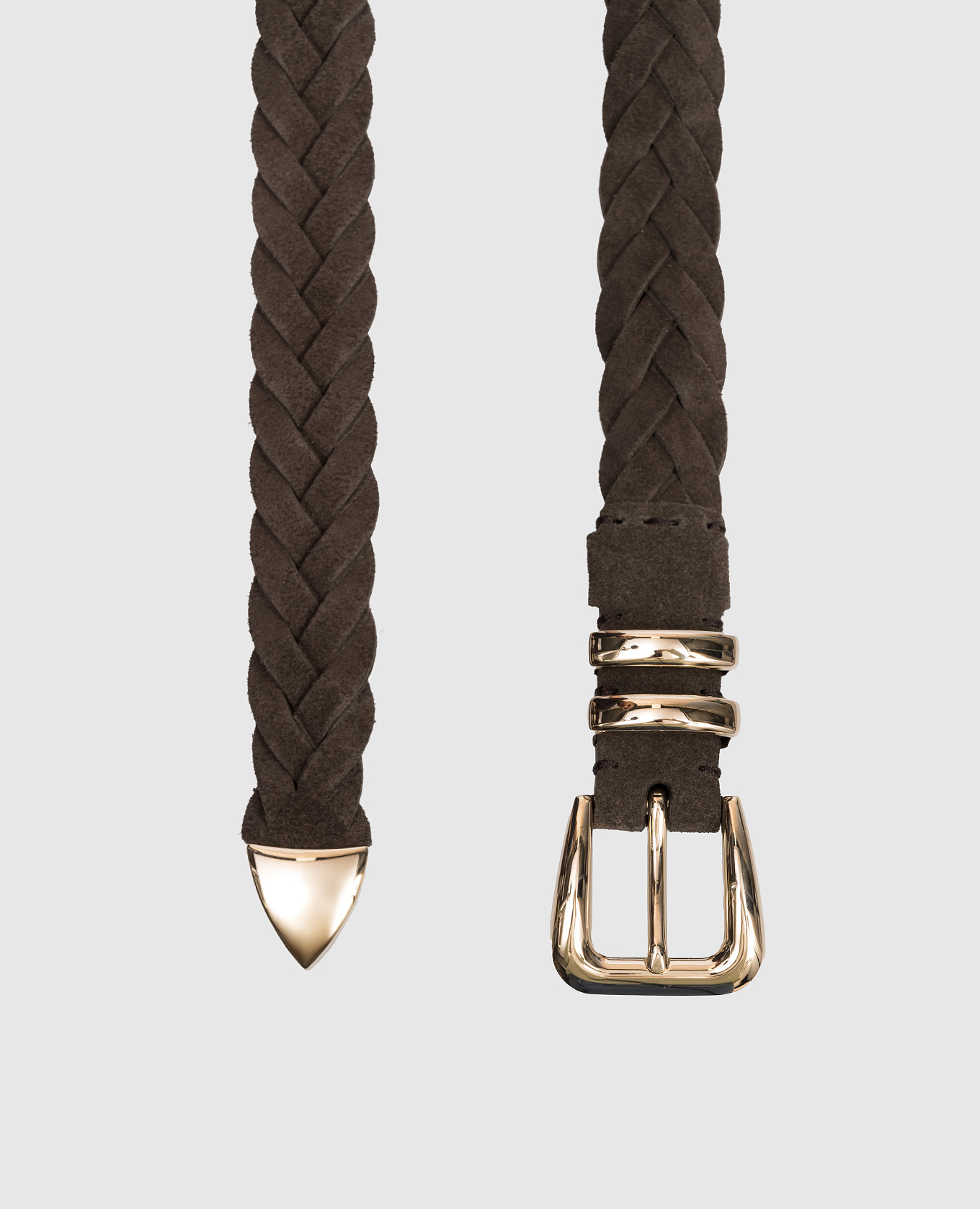 

Brown suede belt Brunello Cucinelli