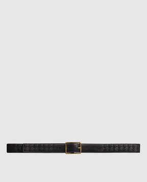 Bottega Veneta Leather double-sided belt 855244V5N22