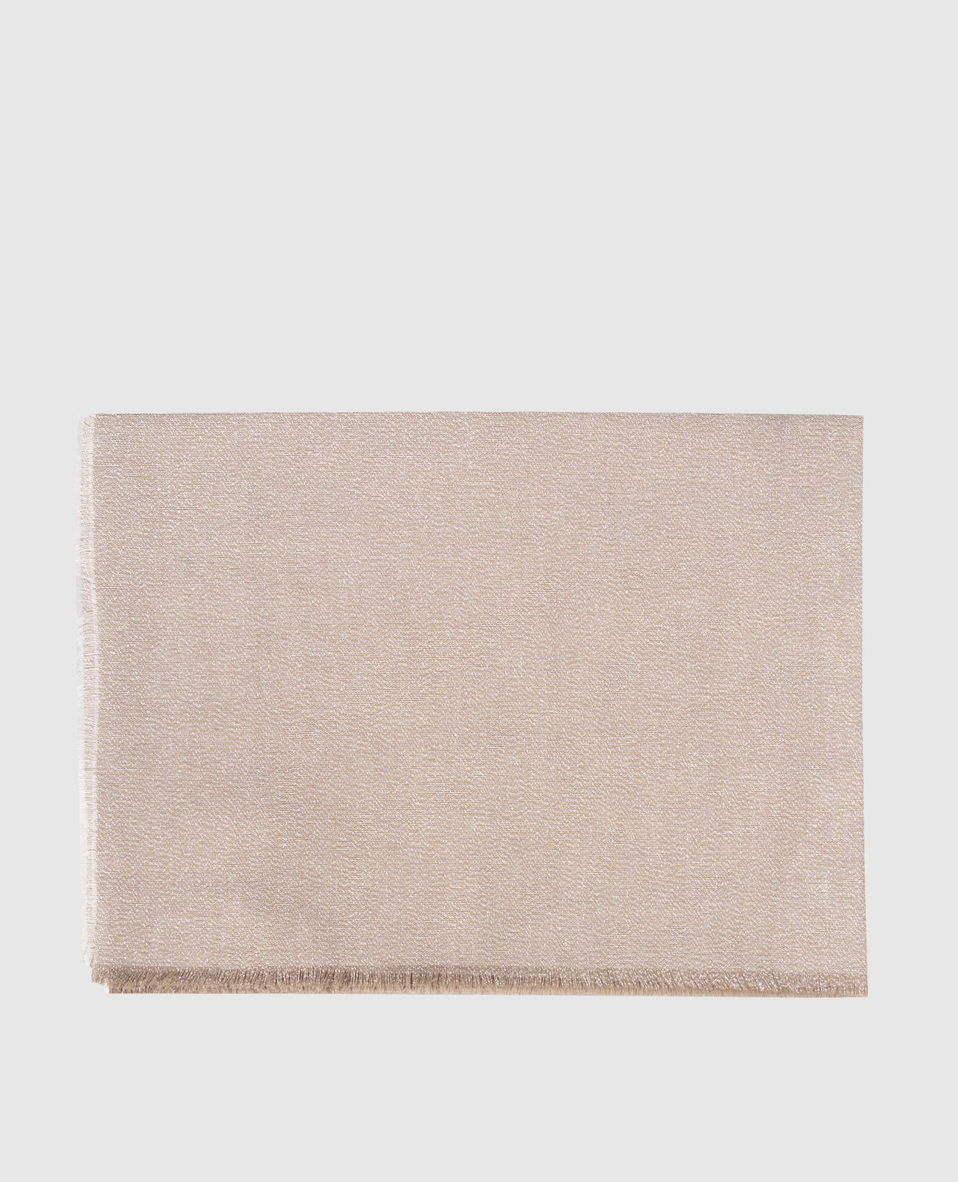 

Gray scarf with lurex Peserico, Grey